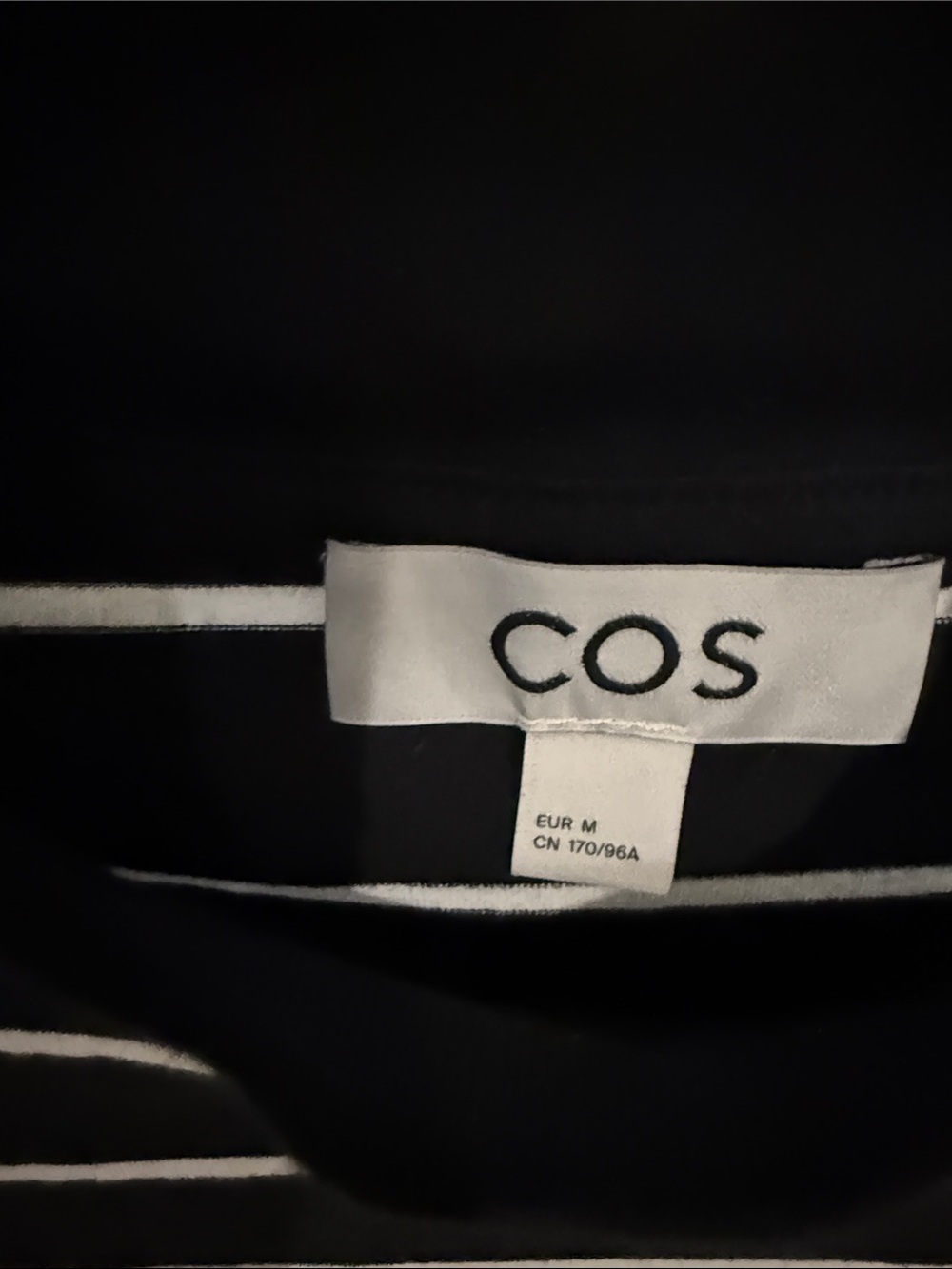 COS Boxy Tee with high neck - Picture 3 of 5
